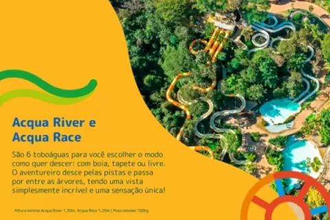 Ingresso HotPark em Rio Quente Goiás
