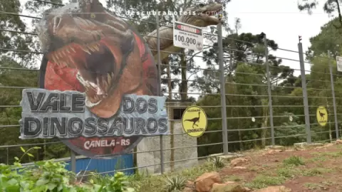 Ingressos Vale dos Dinossauros em Canela