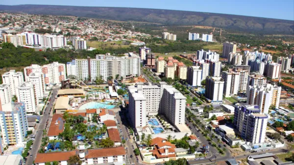 Foto demonstrativa de Caldas Novas x Rio Quente